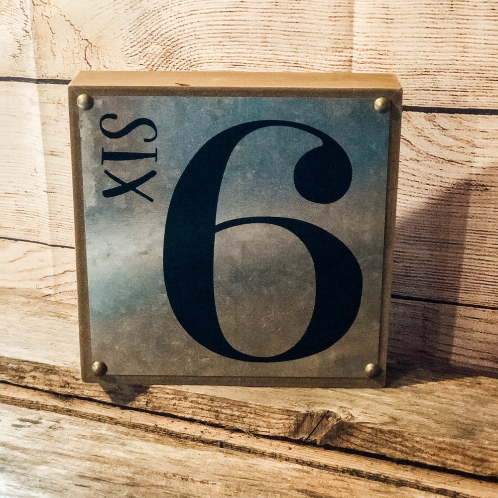 Wood & Metal 6 Sign